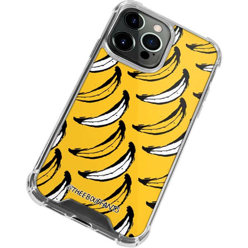 Bouffants and Broken Hearts Bananas iPhone 14 Pro Clear Case